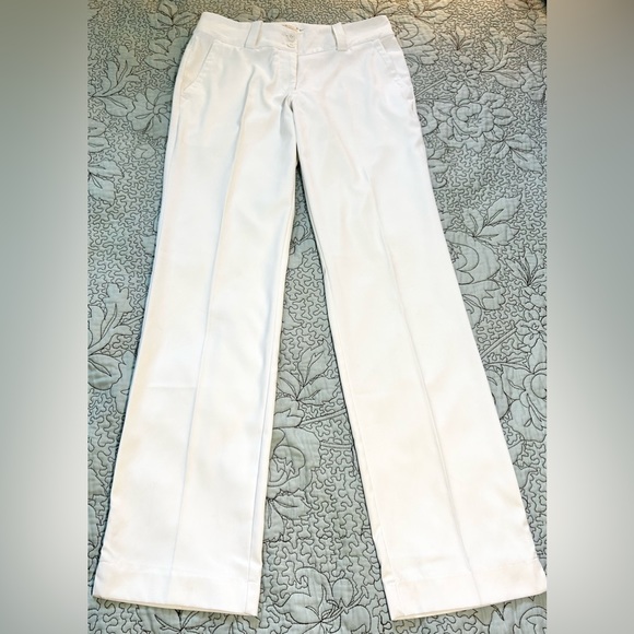 Nike Pants & Jumpsuits Nike Golf Tour Performance White Golf Pants With Drifit Technology